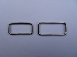Quiltkorb.de | Schlingen aus Metall (Silberfarben)